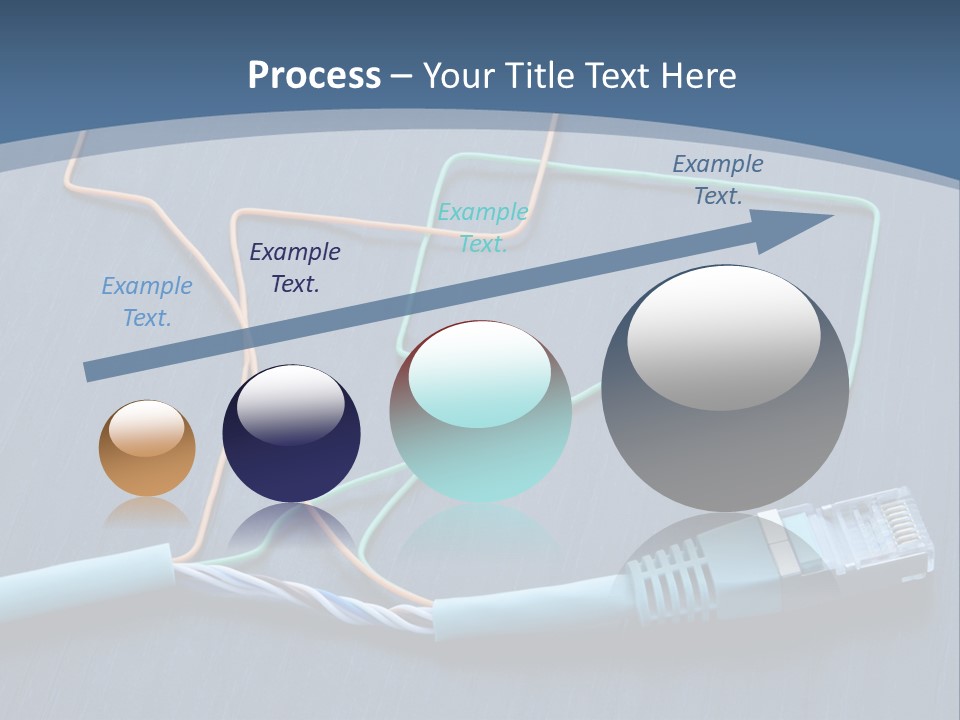 White Energy House PowerPoint Template