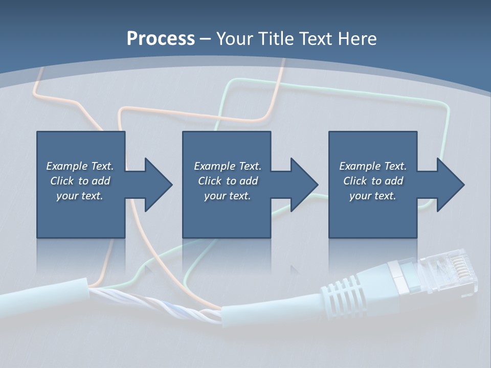 White Energy House PowerPoint Template