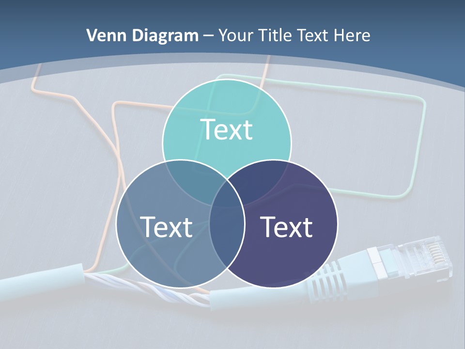 White Energy House PowerPoint Template