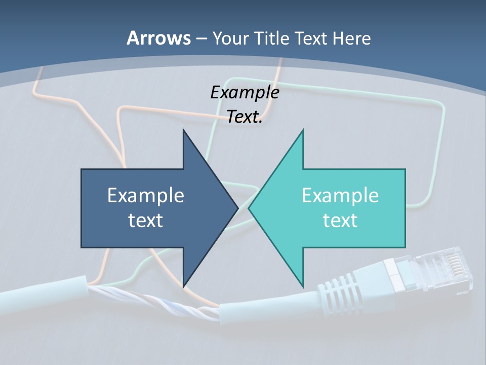 White Energy House PowerPoint Template