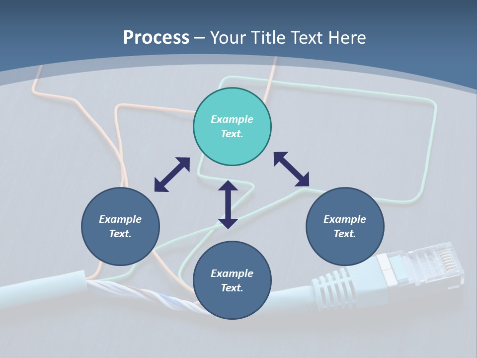 White Energy House PowerPoint Template