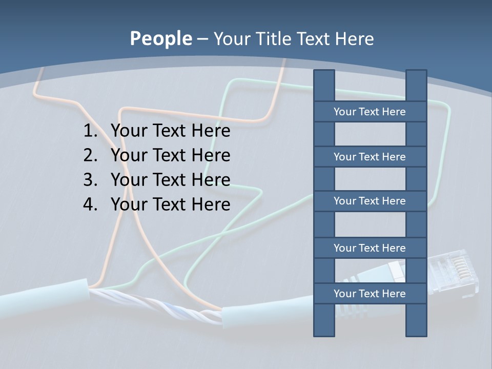 White Energy House PowerPoint Template