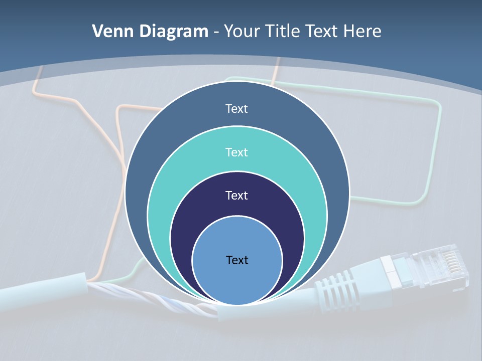 White Energy House PowerPoint Template