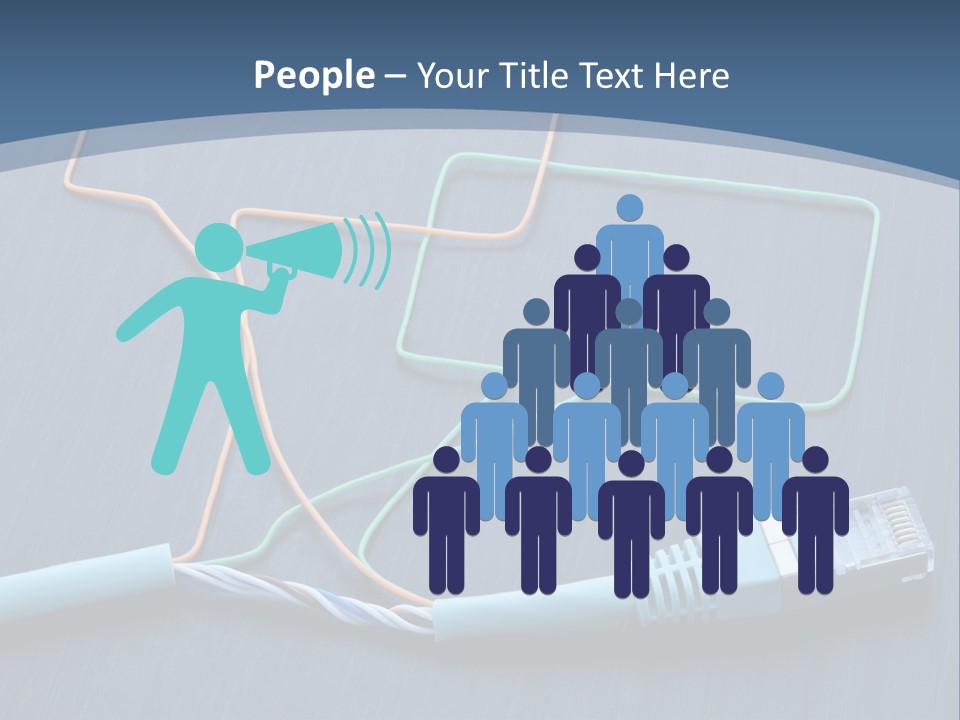 White Energy House PowerPoint Template