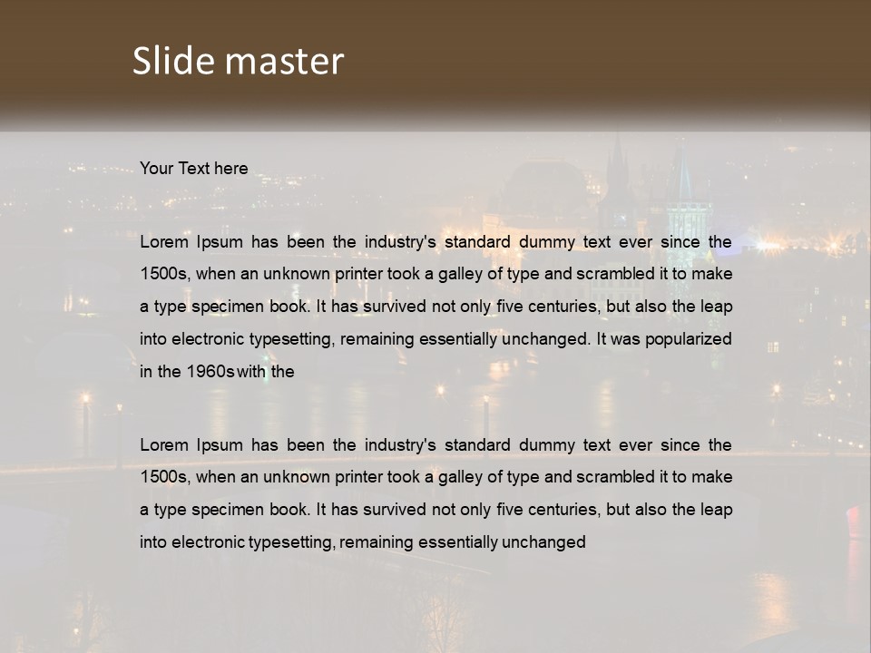 Supply Air Temperature PowerPoint Template