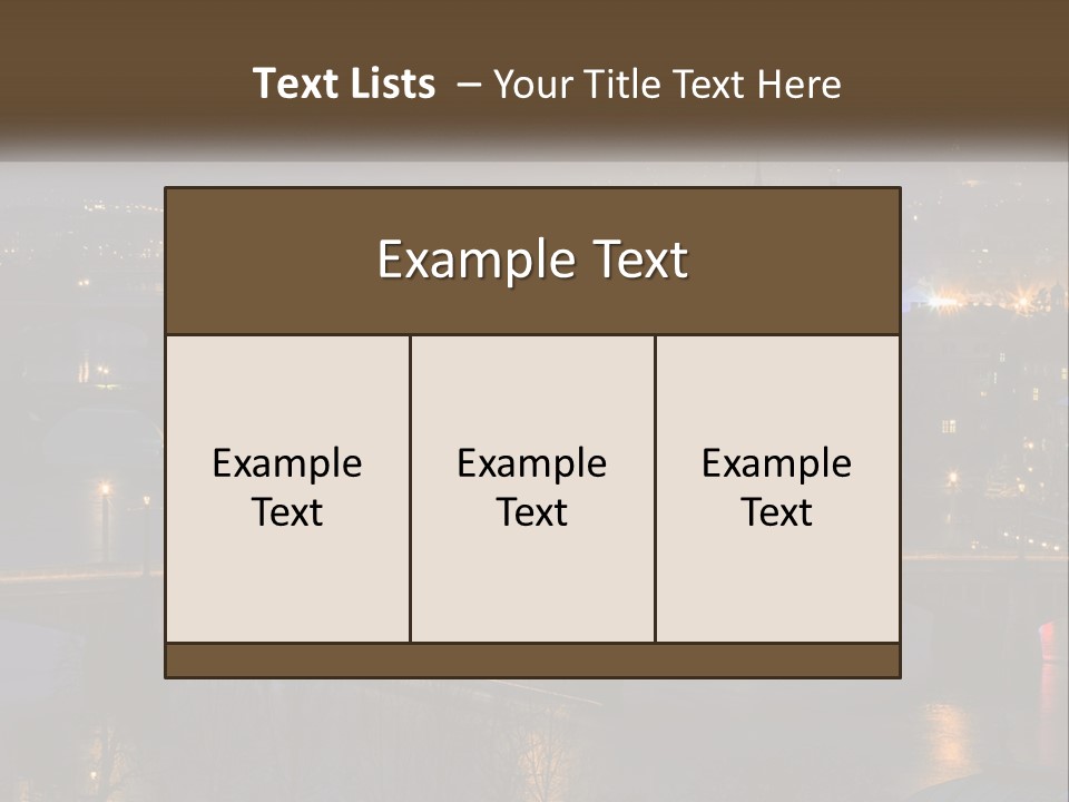 Supply Air Temperature PowerPoint Template