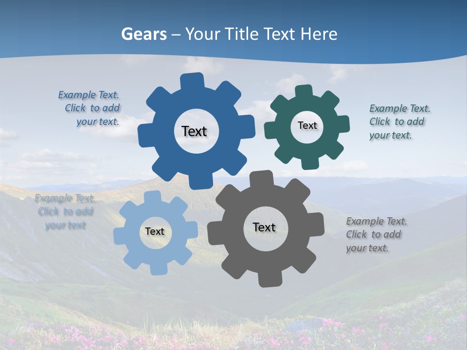 Power Part House PowerPoint Template