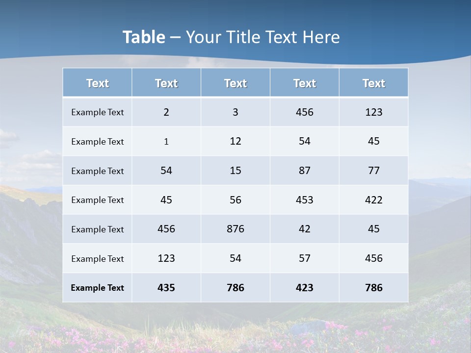 Power Part House PowerPoint Template