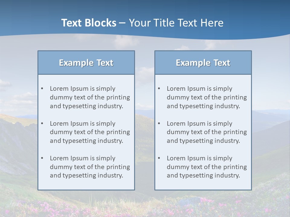 Power Part House PowerPoint Template