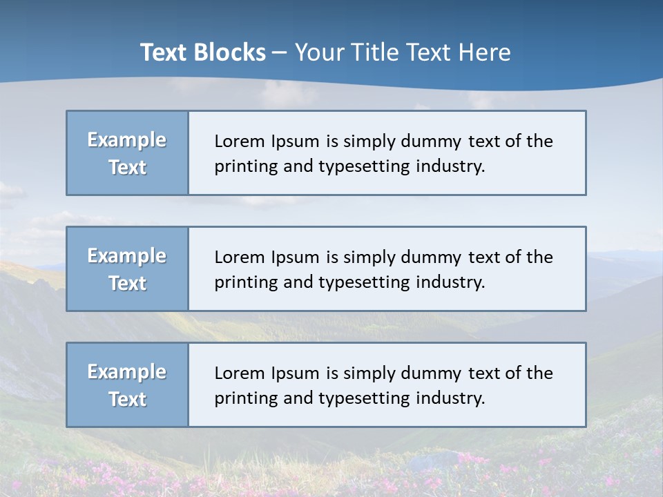 Power Part House PowerPoint Template