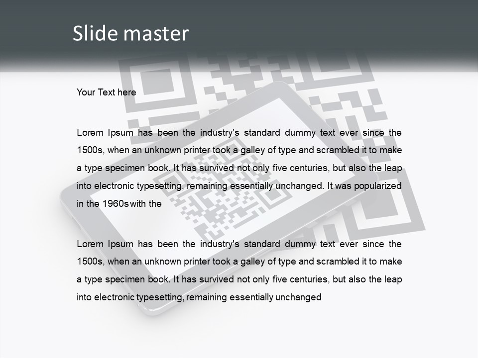 White Energy Cool PowerPoint Template