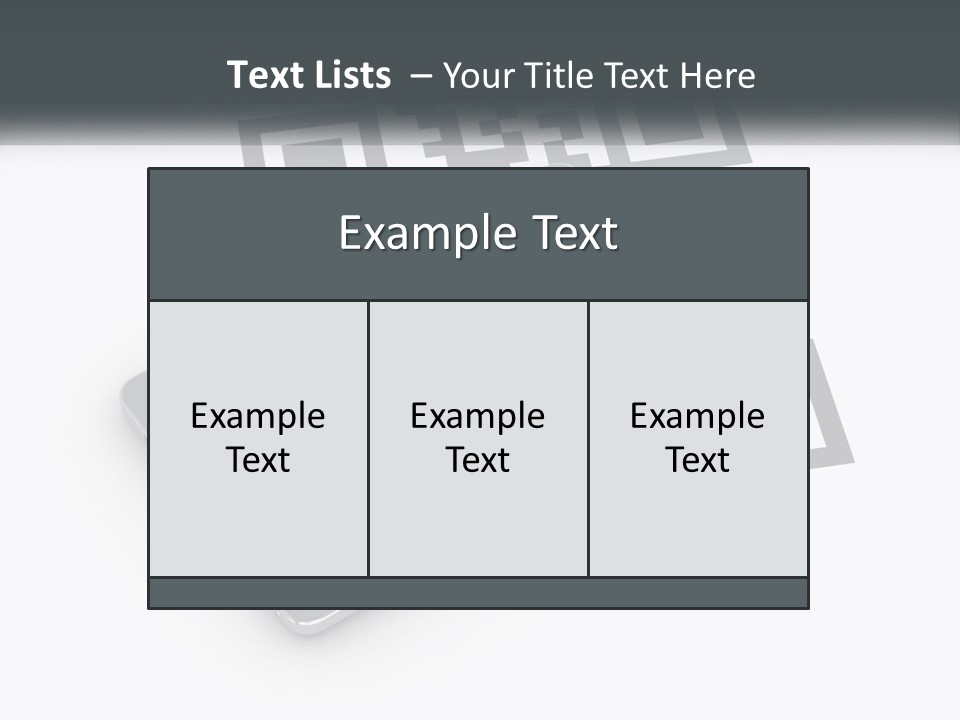 White Energy Cool PowerPoint Template