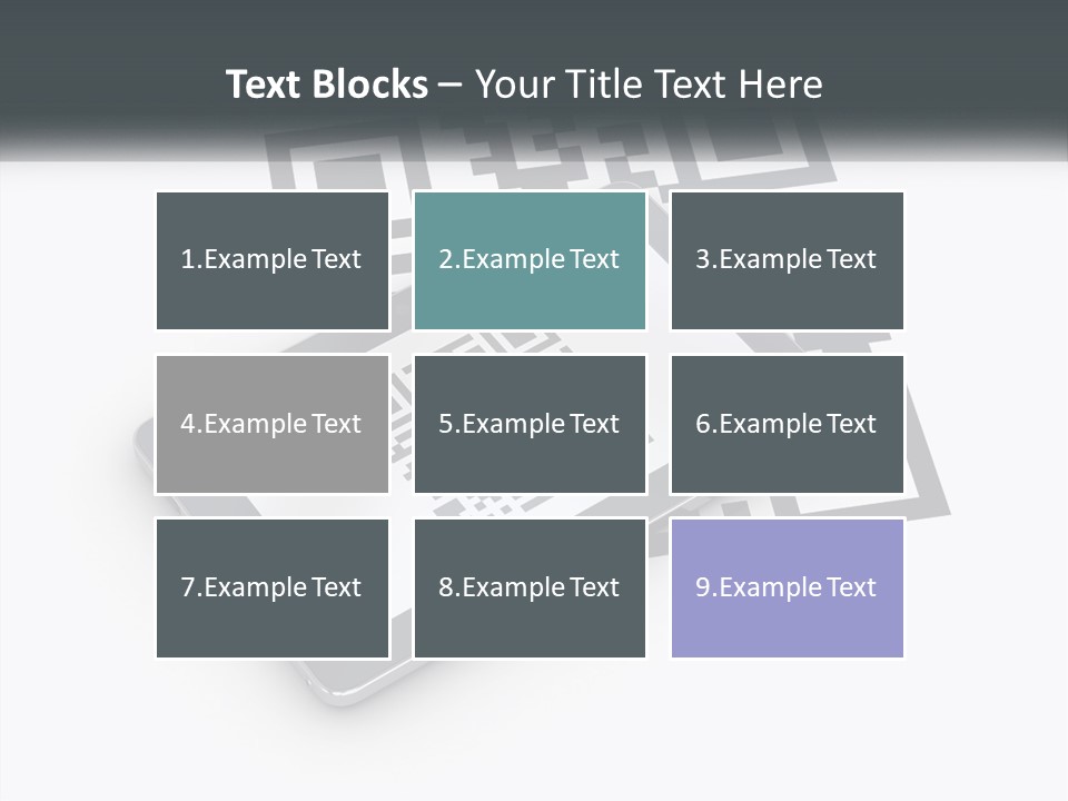 White Energy Cool PowerPoint Template