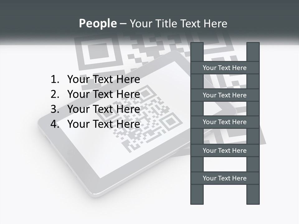 White Energy Cool PowerPoint Template