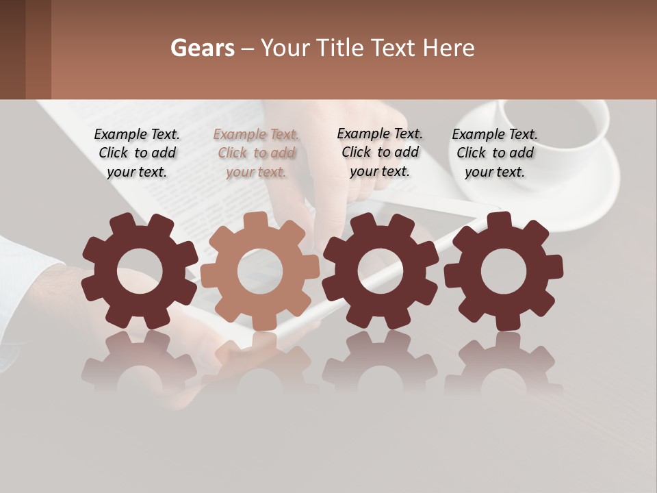 Cooling Heat Technology PowerPoint Template