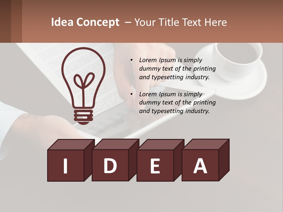 Cooling Heat Technology PowerPoint Template