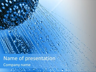 Cooling Electric Air PowerPoint Template