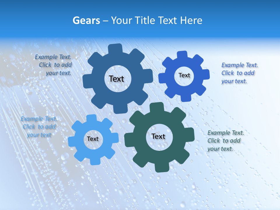 Cooling Electric Air PowerPoint Template