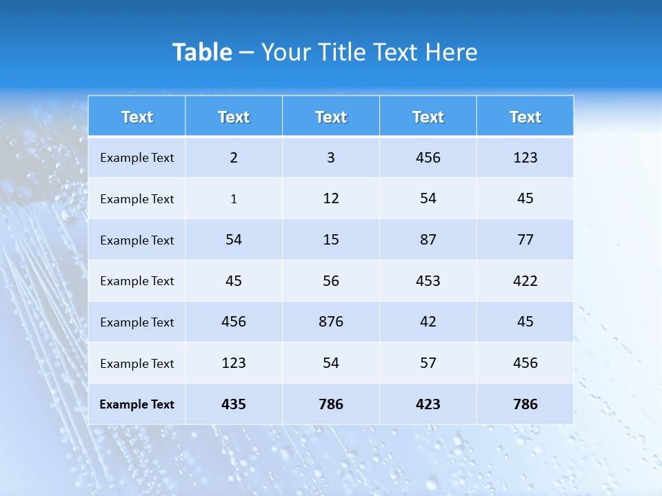 Cooling Electric Air PowerPoint Template