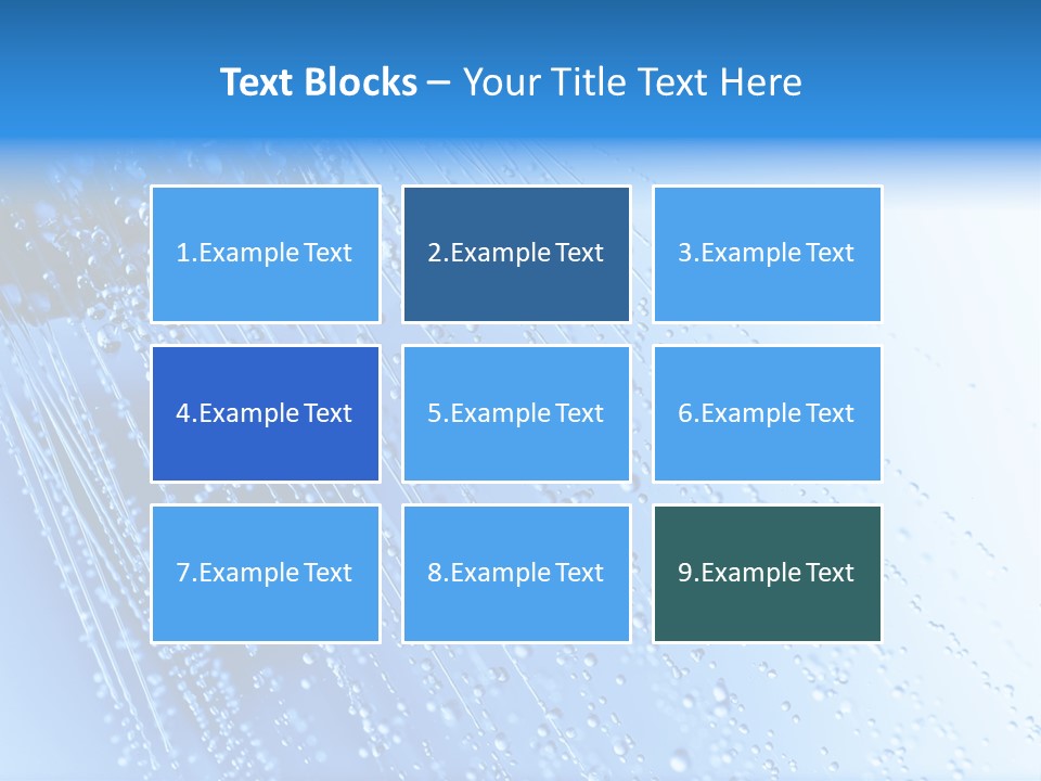 Cooling Electric Air PowerPoint Template