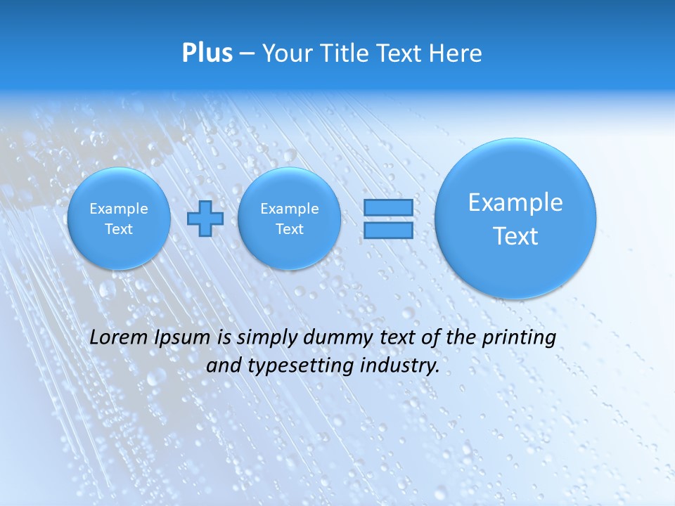 Cooling Electric Air PowerPoint Template