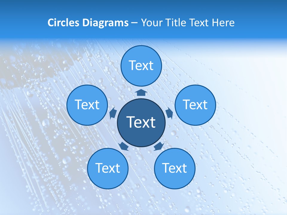 Cooling Electric Air PowerPoint Template