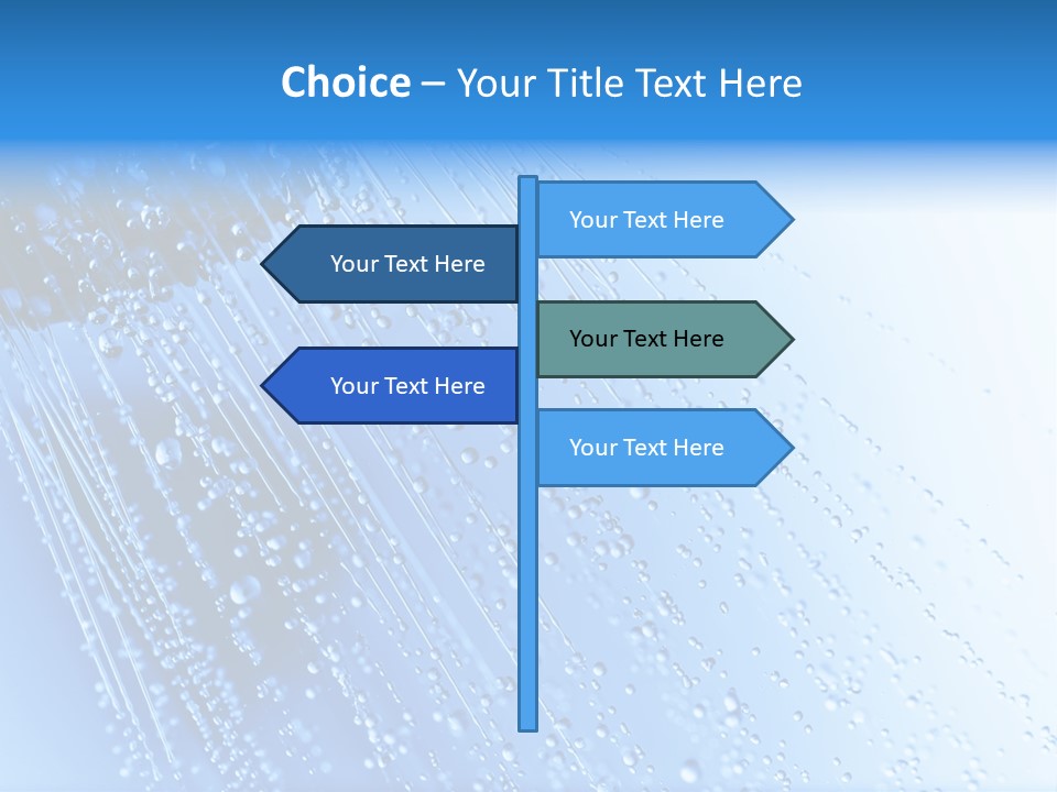 Cooling Electric Air PowerPoint Template