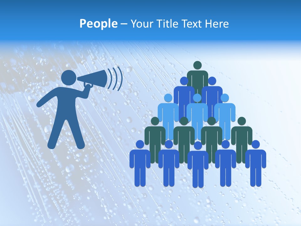 Cooling Electric Air PowerPoint Template