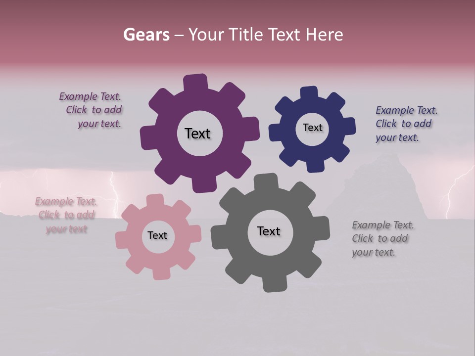 Unit Home Power PowerPoint Template