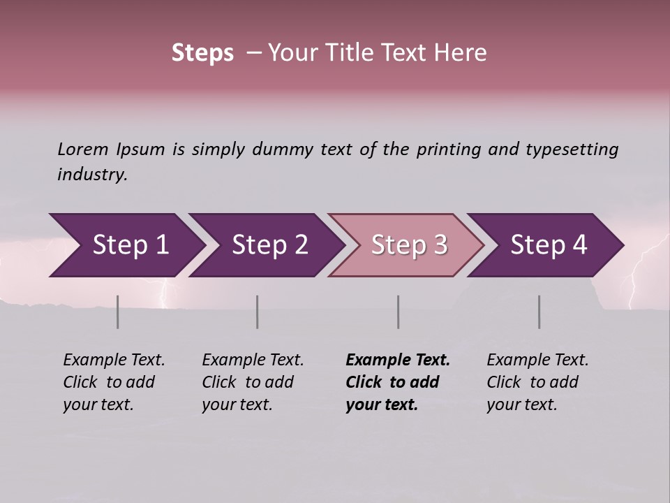 Unit Home Power PowerPoint Template