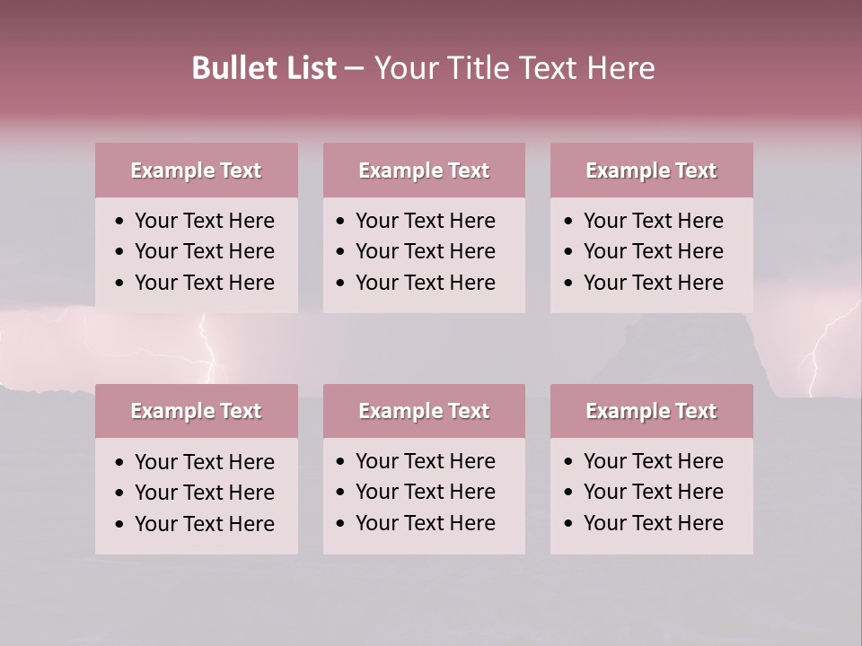 Unit Home Power PowerPoint Template
