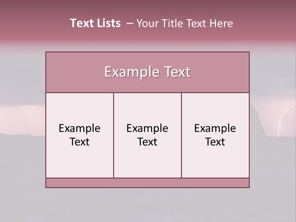Unit Home Power PowerPoint Template