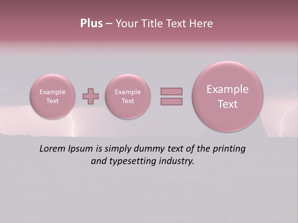 Unit Home Power PowerPoint Template