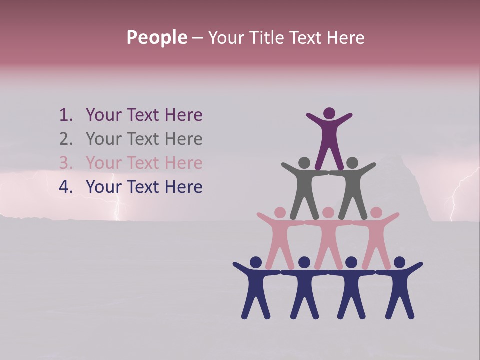 Unit Home Power PowerPoint Template