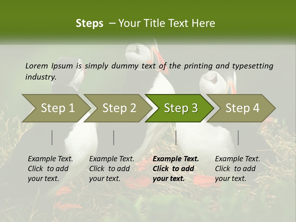 Cold White Condition PowerPoint Template