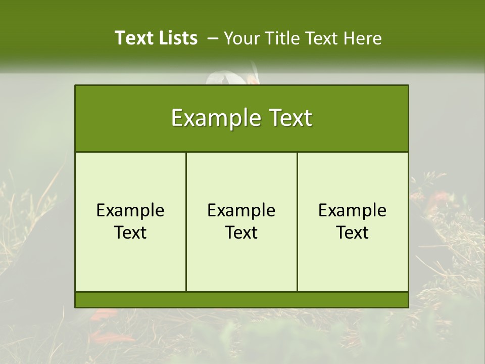 Cold White Condition PowerPoint Template