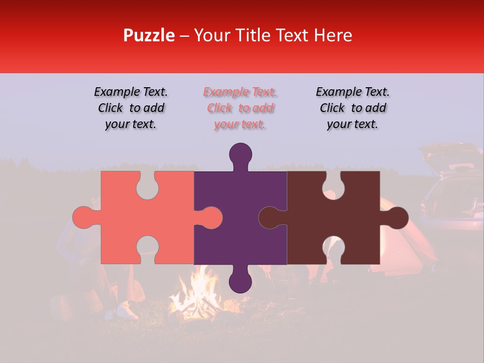 White Supply Unit PowerPoint Template