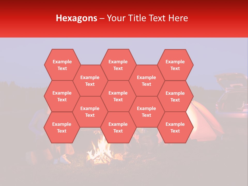 White Supply Unit PowerPoint Template