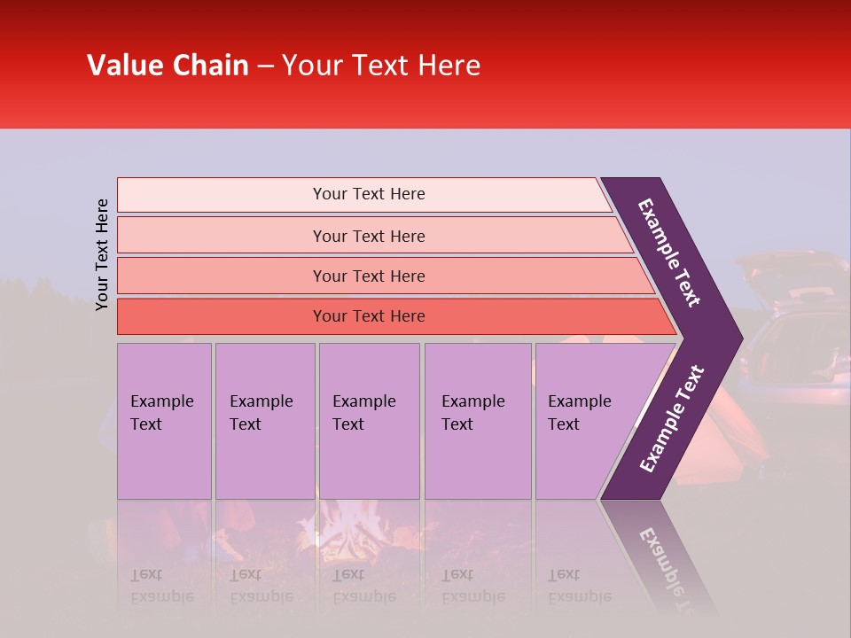White Supply Unit PowerPoint Template
