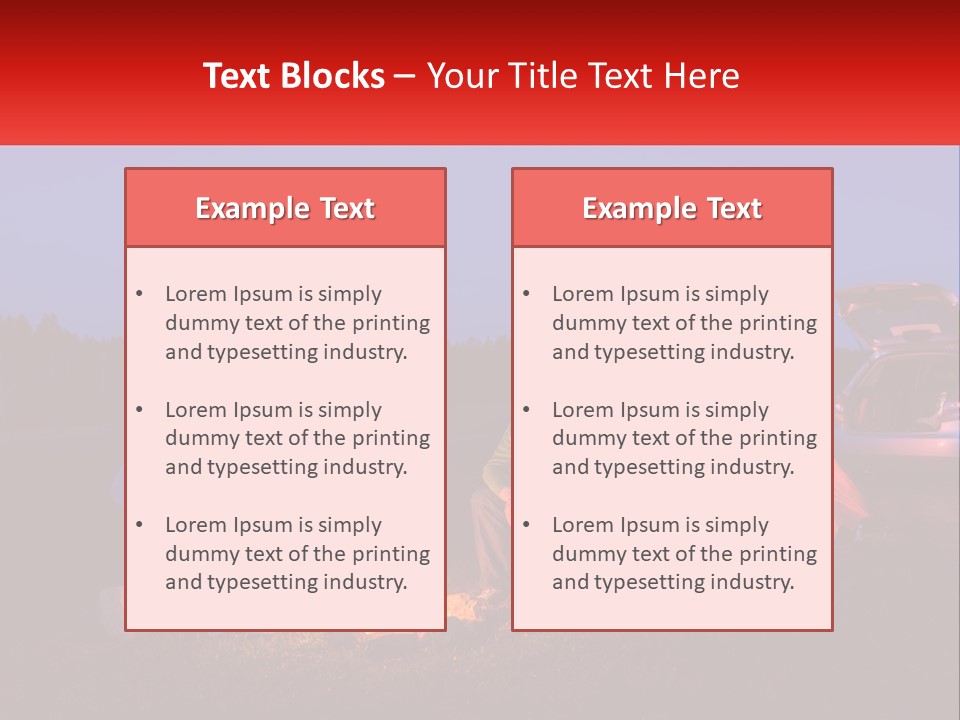 White Supply Unit PowerPoint Template