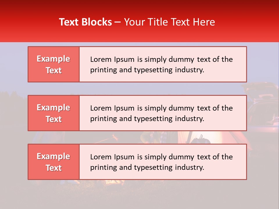 White Supply Unit PowerPoint Template