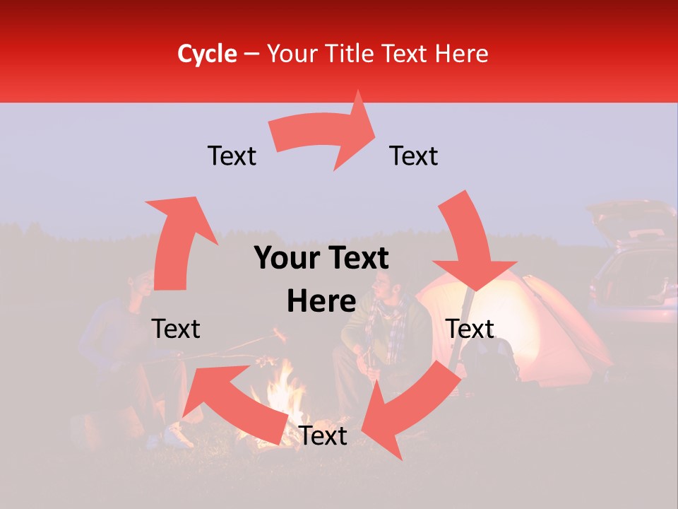 White Supply Unit PowerPoint Template