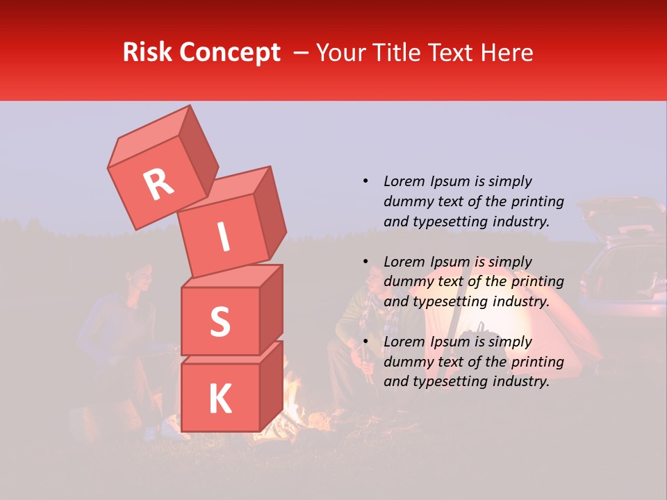 White Supply Unit PowerPoint Template