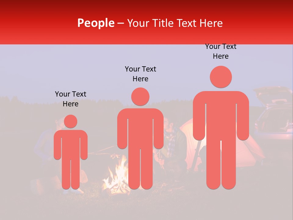 White Supply Unit PowerPoint Template