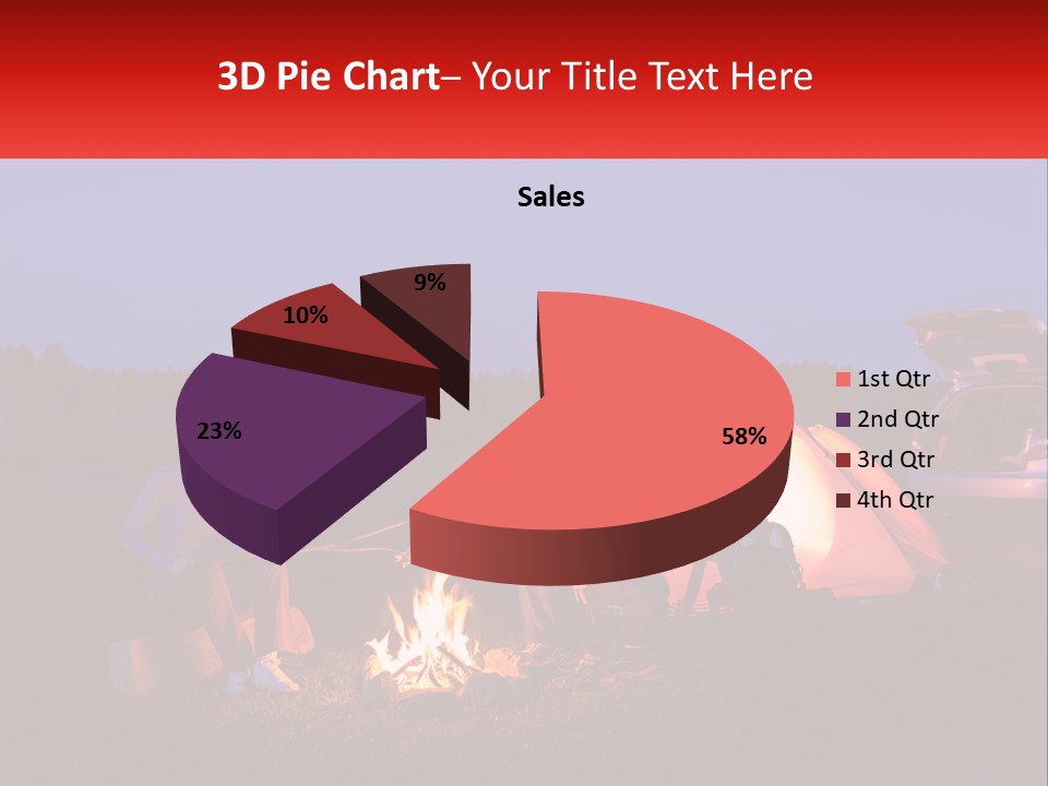 White Supply Unit PowerPoint Template