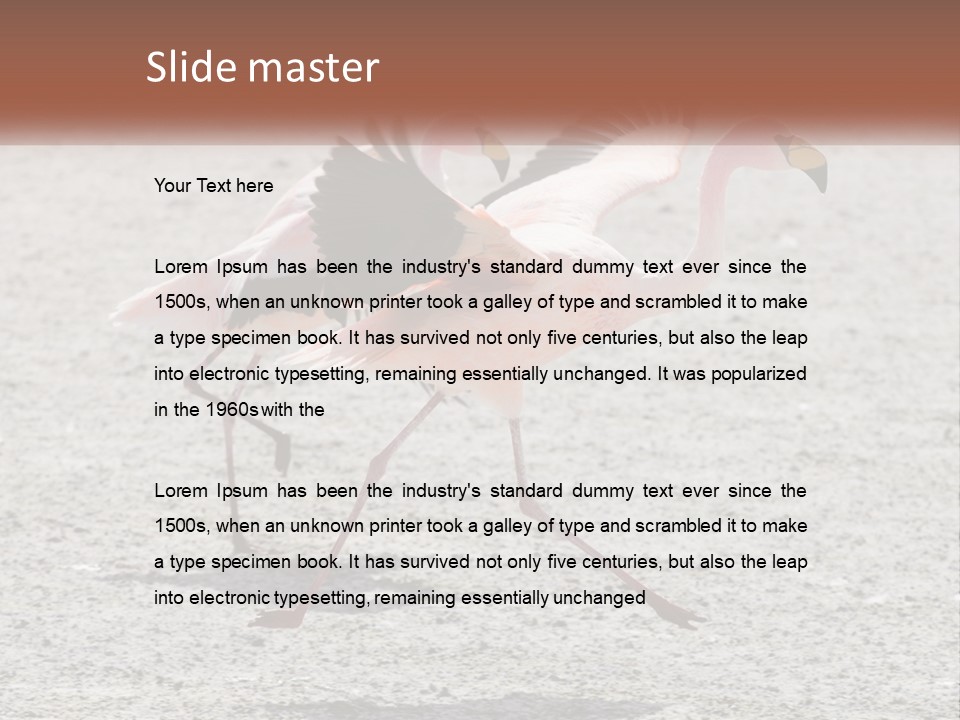 Air White Remote PowerPoint Template