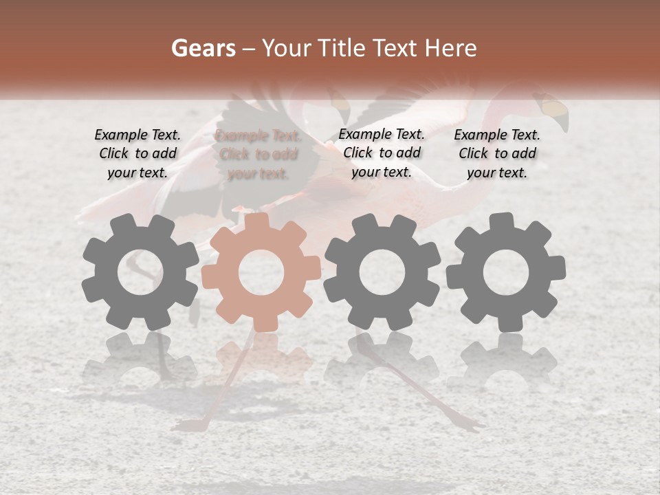 Air White Remote PowerPoint Template