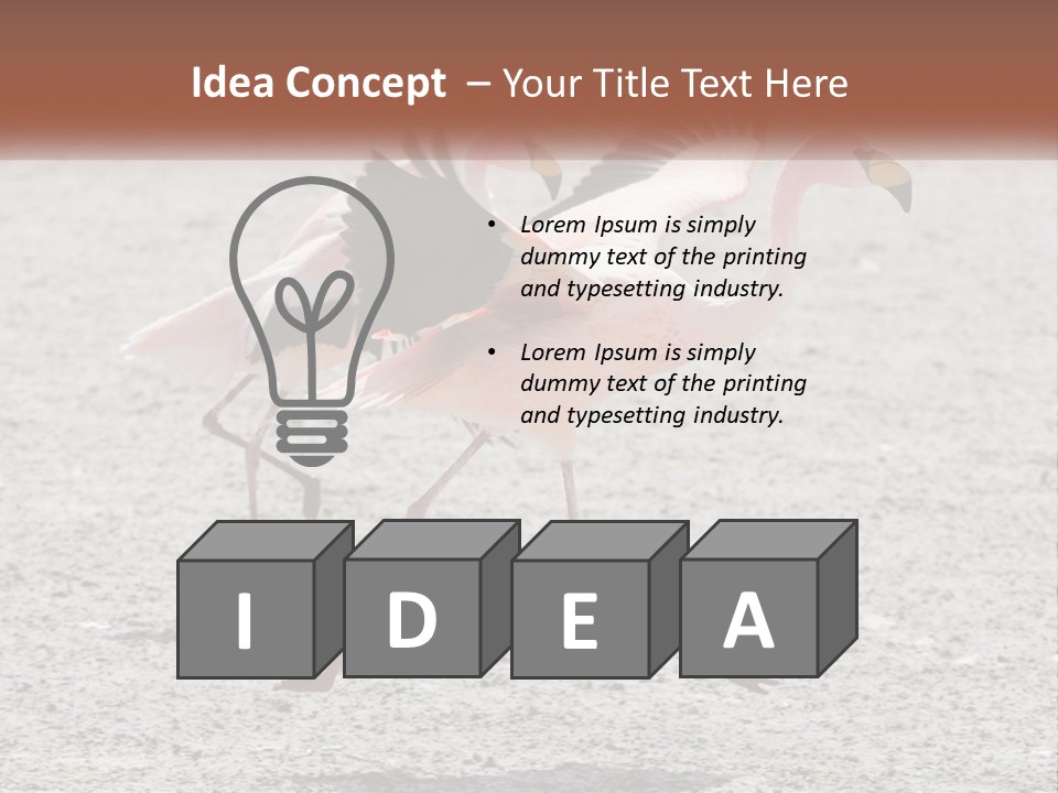 Air White Remote PowerPoint Template
