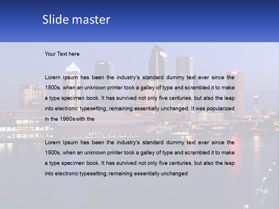 Cold Cooling Electric PowerPoint Template