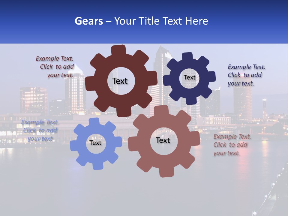Cold Cooling Electric PowerPoint Template